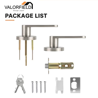 มือจับล็อค Lever Lock 6331 VALORFIELD โลหะคุณภาพ ความปลอดภัยสูง ติดตั้งง่ายเหมาะบ้านและออฟฟิศ