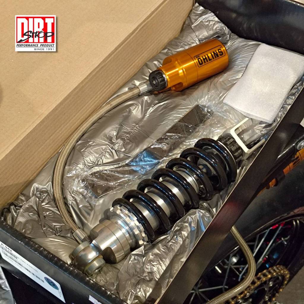 Öhlins YA 942 โช๊คหลังตรงรุ่น Yamaha XSR 155 โช๊คอัพแก๊สแท้ มีซับแทงค์ ของแท้ 100% ประกันศูนย์