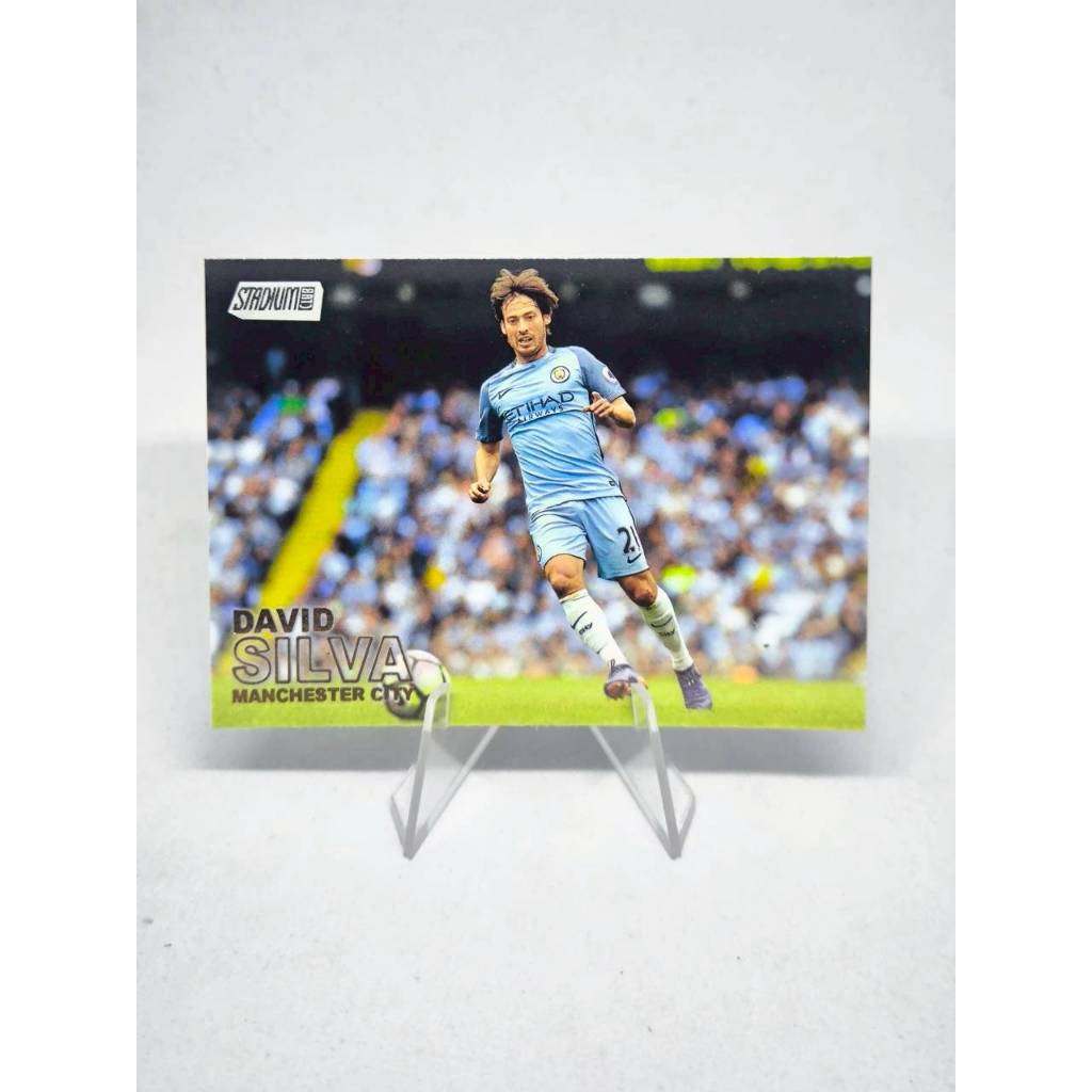 Topps Stadium Club David Silva Manchester City 2016