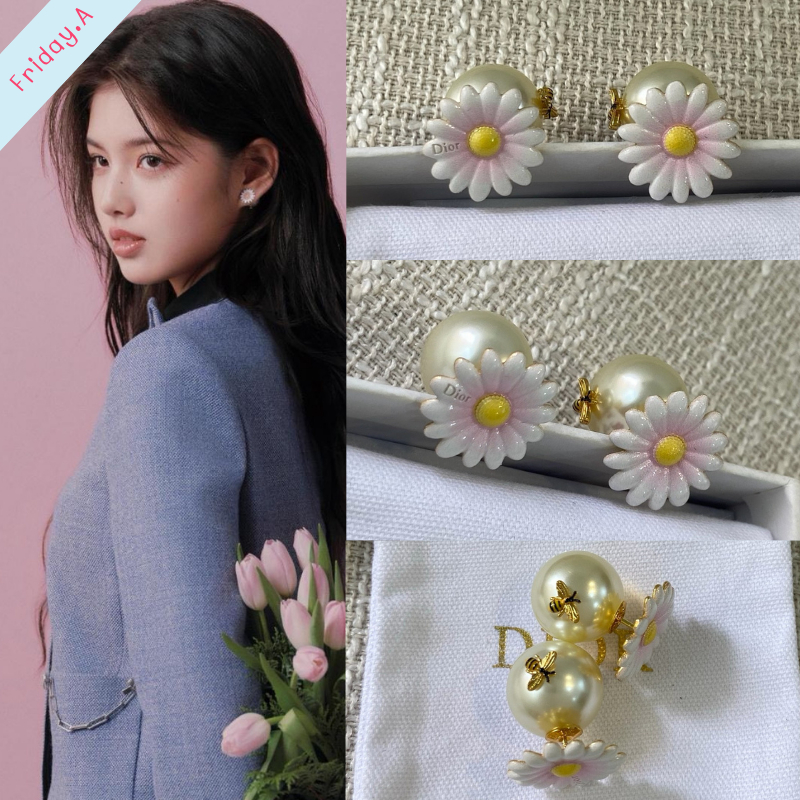(D255) ต่างหู D [มาใหม่ชนช้อป!] สวยตาแตก ดีเทลน่ารัก สวยตรงปก 100% ไม่ต้องลุ้น♡