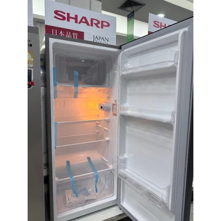 SHARP ตู้เย็น 1 ประตู ระบบ INVERTER ขนาด 5.4 คิว รุ่น SJ-S150XT ประหยัดไฟ รับประกันมอเตอร์ 5 ปี