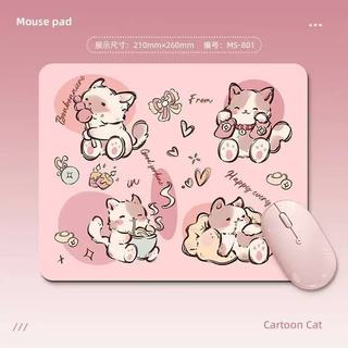แผ่นรองเม้าส์ 260x210x3 มม. แผ่นรองเม้าส์ลายการ์ตูน Mouse Pad เมาส์ ที่รองเมาส์ แผ่นรองเมาส์