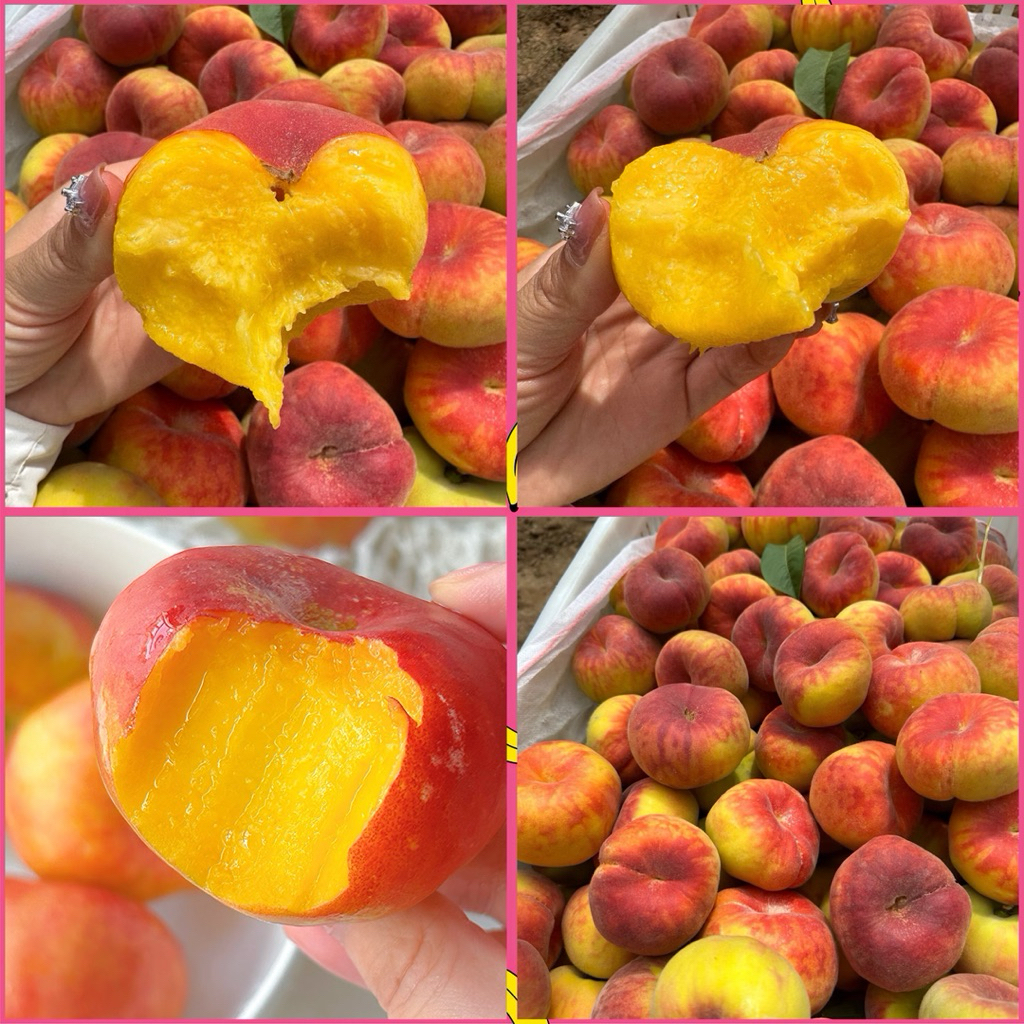 พีชโดนัท(1kg )หอมหวานฉ่ำอร่อยมากๆ ห้ามพลาด
