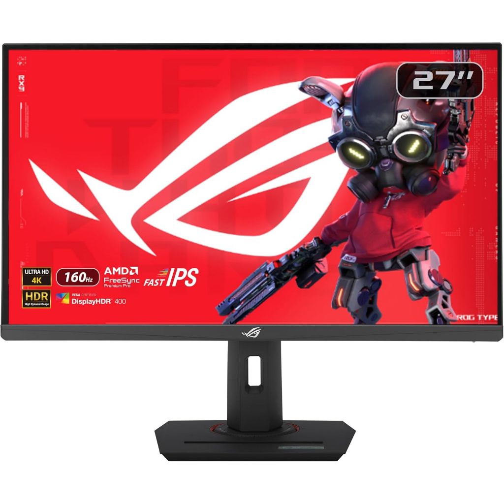 ASUS ROG Strix XG27UCS 27” 4K Gaming Monitor 160Hz, 1ms, Fast IPS,130% sRGB, G-Sync, Extreme Low Mot