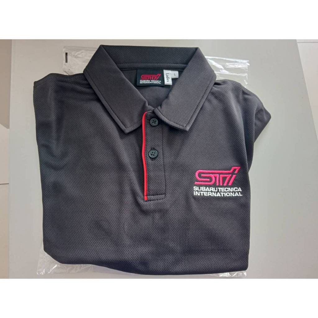 เสื้อคอโปโล ลาย STI SUBARU