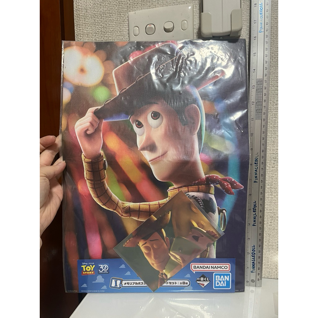 ตุ๊กตา Toy story figure poster หลายแบบ ของแท้ สภาพ98-ใหม่