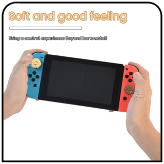 (1 ชิ้น) ปุ่มยาง / จุกยาง / ซิลิโคน ลายน้องหมา สุด Cute✨ สำหรับ Joy Con Nintendo Switch Oled/V1/V2/Lite