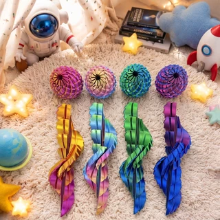 3D printed Twist Egg ของเล่นไข่ขนนก 3D ไข่หมุนแปลงร่าง โมเดลพิมพ์สามมิติ ฟิดเจ็ตคลายเครียด สีพิเศษ