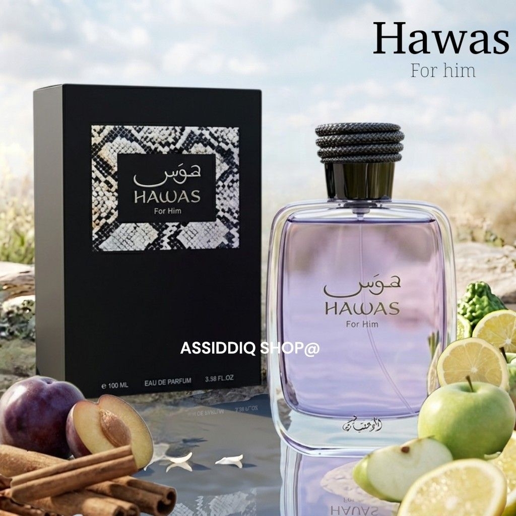 Rasasi Hawas Glitz For Her EDP  100 ML แท้💯 2026
