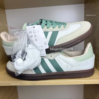 🌈มาใหม่ รองเท้าผ้าใบสีเขียว ใส่สบาย มีไซส์ 36-45 กำลังฮิต พร้อมกล่อง+เชือก