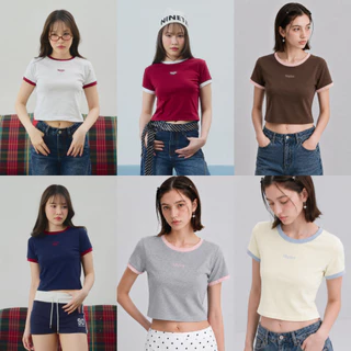 Nineties Design เสื้อยืดเบสิก ครอป และ Oversize รุ่น Basicly