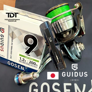 GOSEN GUIDUS PE X9 MULTI-PURPOSE PE LINE *** สายพีอี ถัก9 ราคาดีที่สุดในตลาด MADE IN JAPAN 100% ***