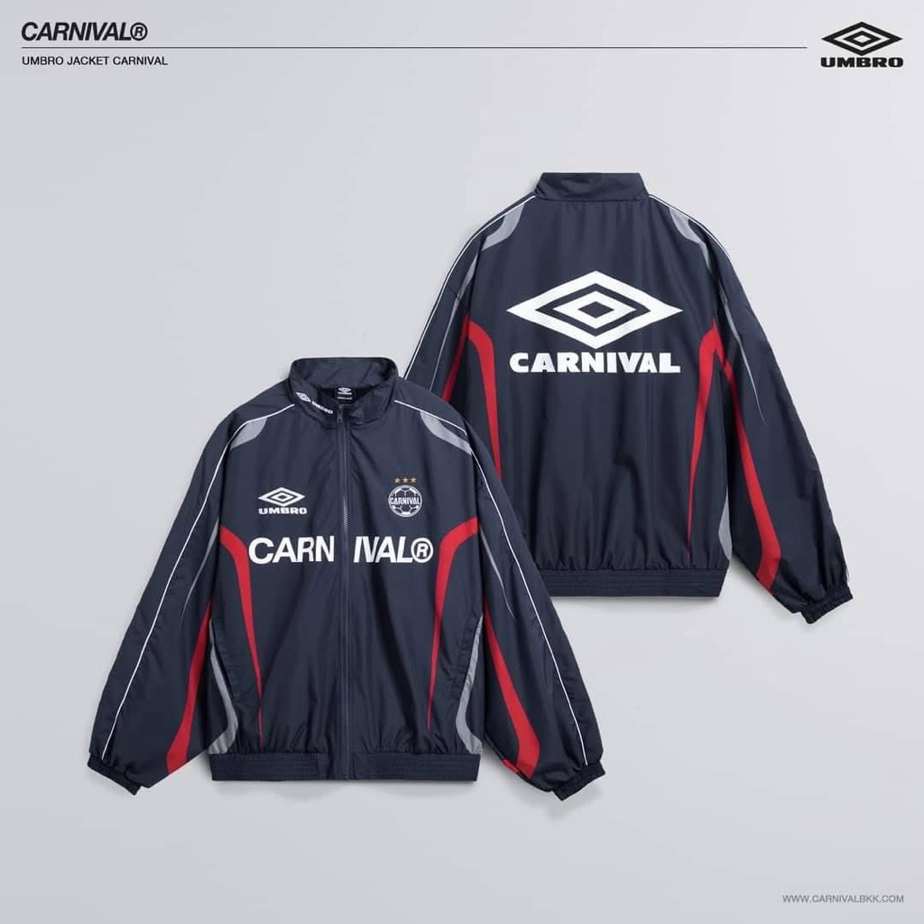 CARNIVAL x UMBRO JACKET Size.L 💯 (มือ2) หายาก