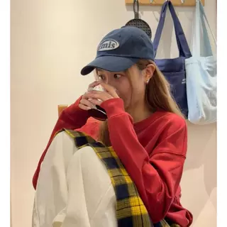 หมวกผ้ายีนส์ Emis ผ้าคอร์ดูรอย New EMIS RUBBER PATCH BALL CAP ของแท้ 100% พร้อมส่ง
