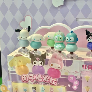 [ได้ 6 ตัว](ย199) โมเดล มินิบีน : Sanrio Family Series Candy Dumplings