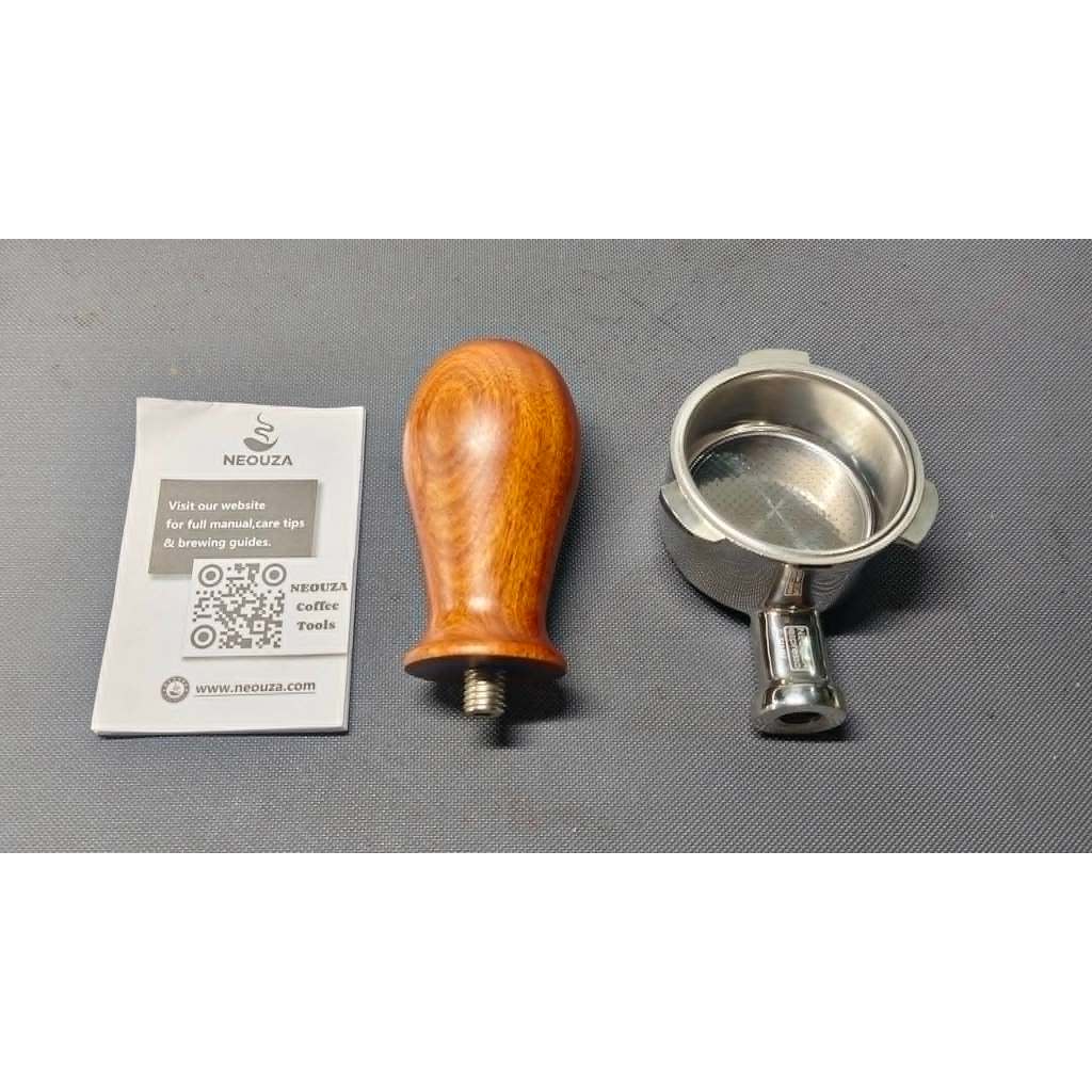 NEOUZA 51mm Bottomless Portafilter, เข้ากันได้กับ DeLonghi: Dedica, EC680, EC685, EC695, EC785, EC82