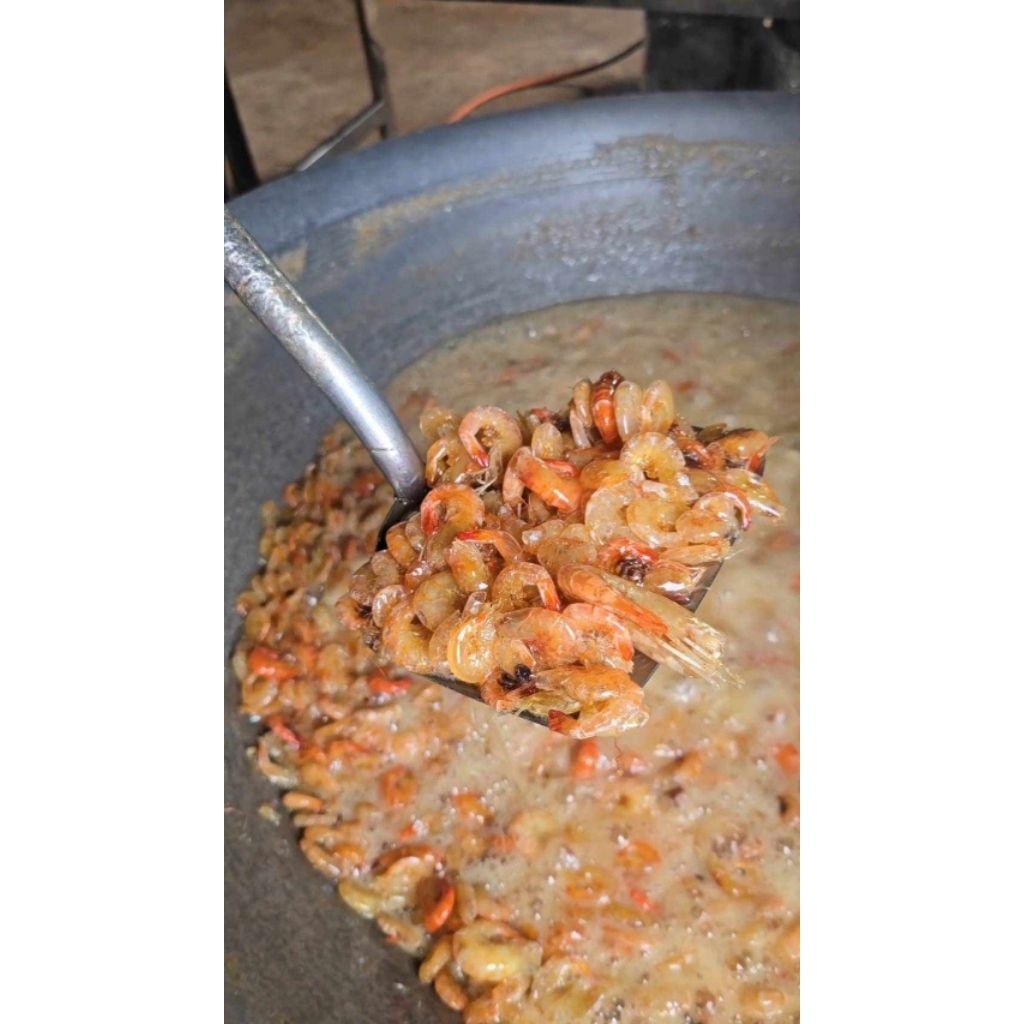 กุ้งหวานน้ำตาลโตนด ตราลีกาซอ (ฮาลาล) กุ้งทะเลสาบสงขลาเนื้อกรอบ หอมหวานธรรมชาติ ไม่ใส่สี พร้อมส่ง