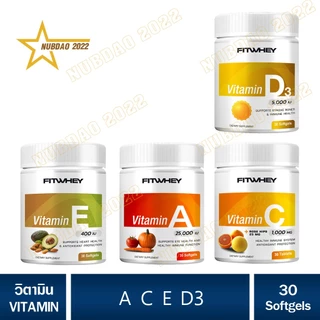 FITWHEY SUPPLEMENTS VITAMIN A C D3 & E