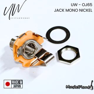 UW - Output Jack Mono 6.3mm (Made In Japan) รูแจ็คที่ผลิตในญี่ปุ่น