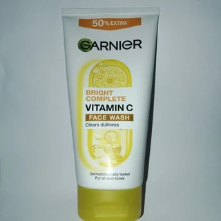 [EXP: 02/28].การ์นิเย่ ไบรท์ คอมพลีท ไบรท์เทนนิ่ง โฟม 150 มล.Garnier Bright Complete Brightening Foam 150 ml.