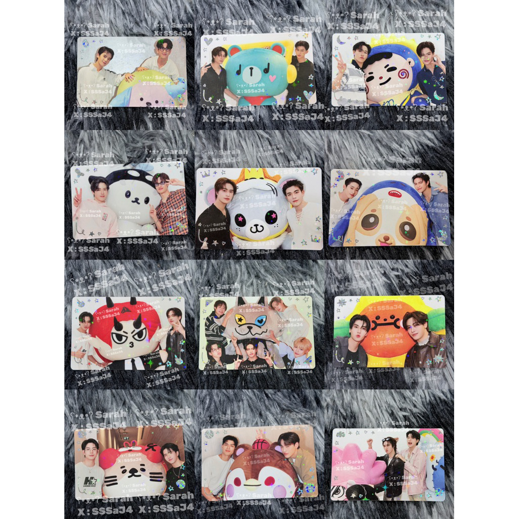 (พร้อมส่ง ) Secret Card GMMTV การ์ดความลับ ญี่ปุ่น การ์ดซีเคร็ท การ์ดซีเครท GMMTV PondPhuwin JuniorMark