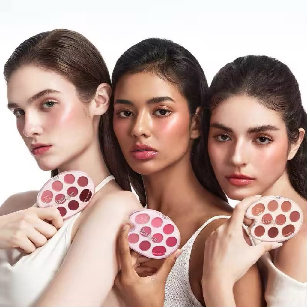 [พร้อมส่ง/แท้เกาหลี] Dasique Mood Painting Lip & Cheek Palette พาเลตลิปแอนด์ชีค จานสีสุดฮิต ทาได้ทั้