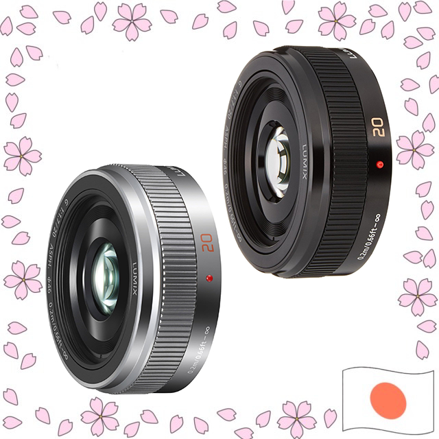 Lumix G 20mm f/1.7 II ASPH Micro Four Thirds Pancake Prime Lens H-H020A เลนส์แพนเค้ก เลนส์ฟิก - Blac
