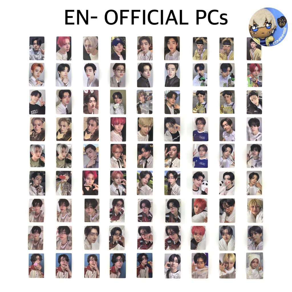 (กดอ่านรายละเอียด) ENHYPEN Official Benefit Photocards แท้💯 การ์ด เอนไฮเพน จองวอน ฮีซึง เจย์ เจค ซองฮุน ซอนอู นิกิ