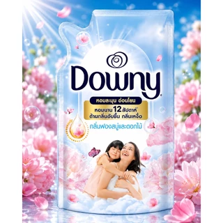 Downy น้ำยาปรับผ้านุ่ม 450ML Bubbles Flowers | Cotton Love | Sunrise Fresh | Blissful Blossom | Garden Bloom | Passion |