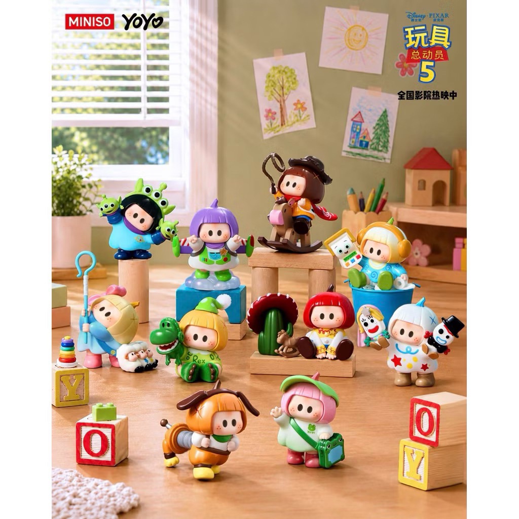 พร้อมส่ง 🇹🇭 ระบุตัว Lily  Pad เช็คการ์ด 🎀  YOYO x TOYSTORY 5 Figures