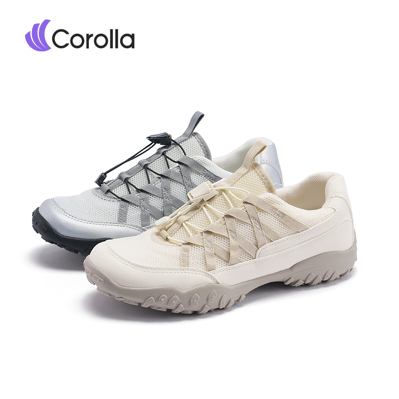 Corolla Flow รองเท้าผ้าใบแบบ unisex สวมใส่สบาย พื้นรองเท้าหนา 4.5 ซม สินค้าแบรนด์แท้ 100% แนะนำเพิ่ม 1 ไซส์