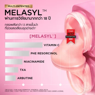 [ใช้โค้ดไลฟ์เหลือ 427.-] L'Oréal Paris Glycolic Bright Anti-Dark Spot Brightening Serum 30ml เซรั่มผิวโกลว์กระจ่างใส