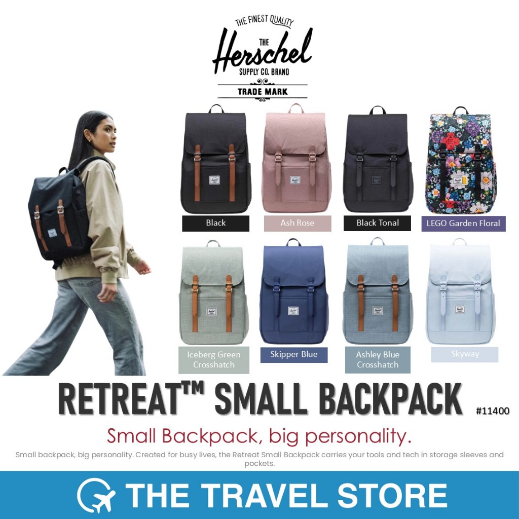 Herschel Supply RETREAT™ SMALL BACKPACK กระเป๋าเป้ สะพายหลัง [Small - 17L]