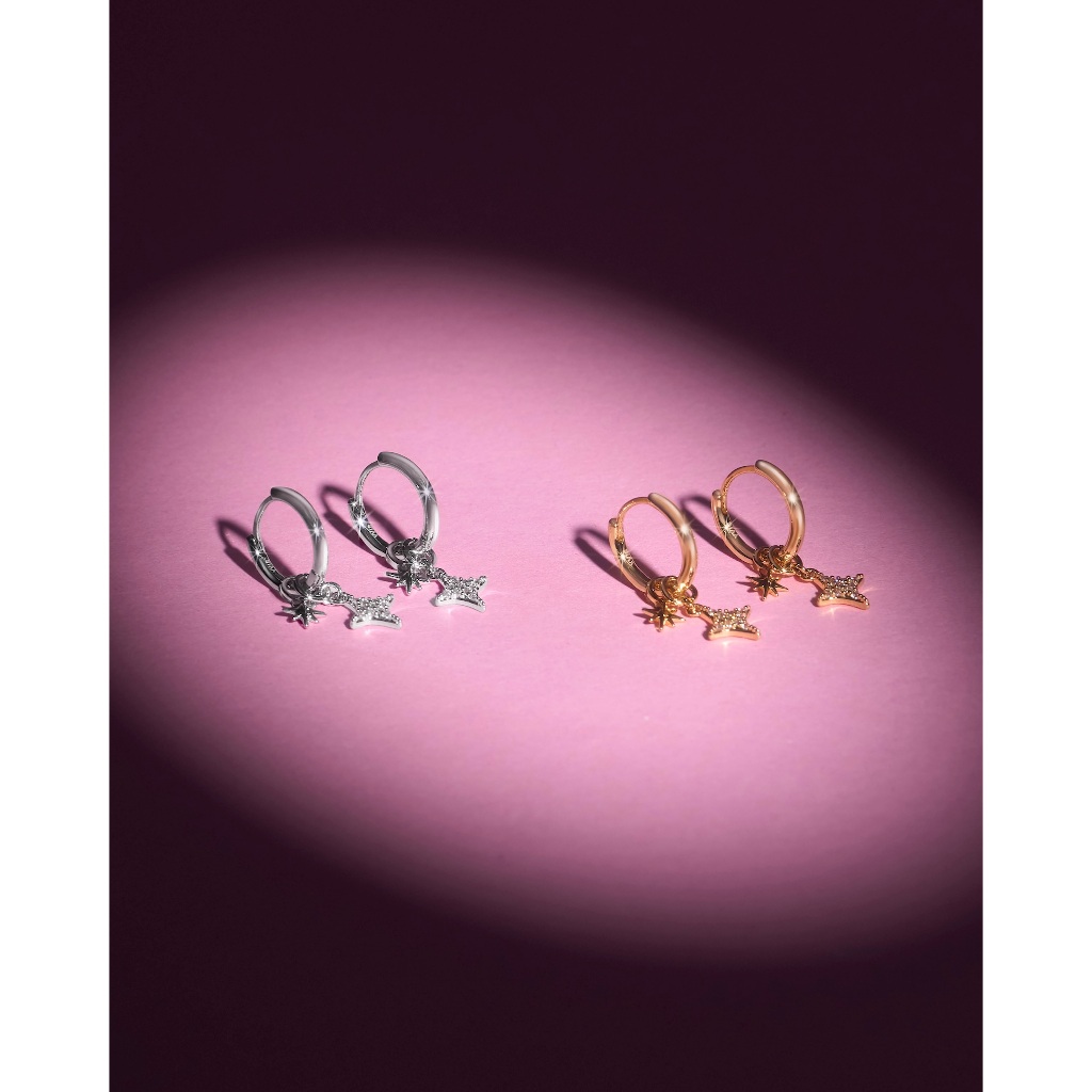 YVIS Celes Hoop Earrings - Cosmos Collection
