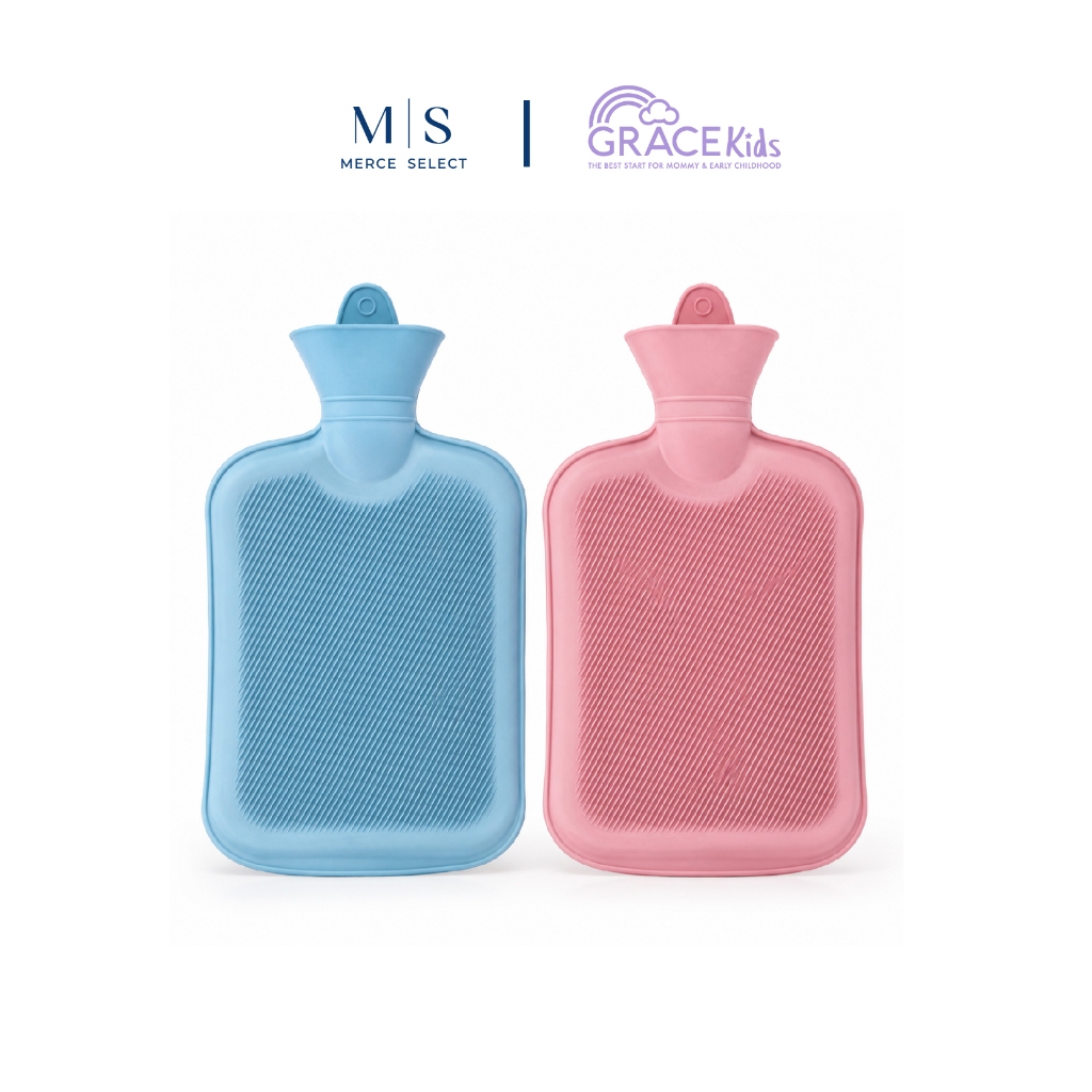Grace Kids กระเป๋าน้ำร้อน Size M ถุงน้ำร้อน ประคบร้อน บรรเทาปวดท้อง ปวดประจำเดือน ปวดหลัง ปวดเมื่อย เก็บความร้อนนาน