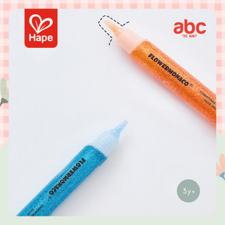 Hape - Glass Adhesive Painting – Glitter Glue Window Paint 3Y+ image 3