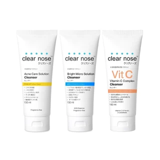 (เฉพาะ live) Clear nose เคลียร์โนส โฟมล้างหน้าเคลียร์โนสแอคเน่แคร์/ไบร์ทไมโคร/วิตามินซี 150ml