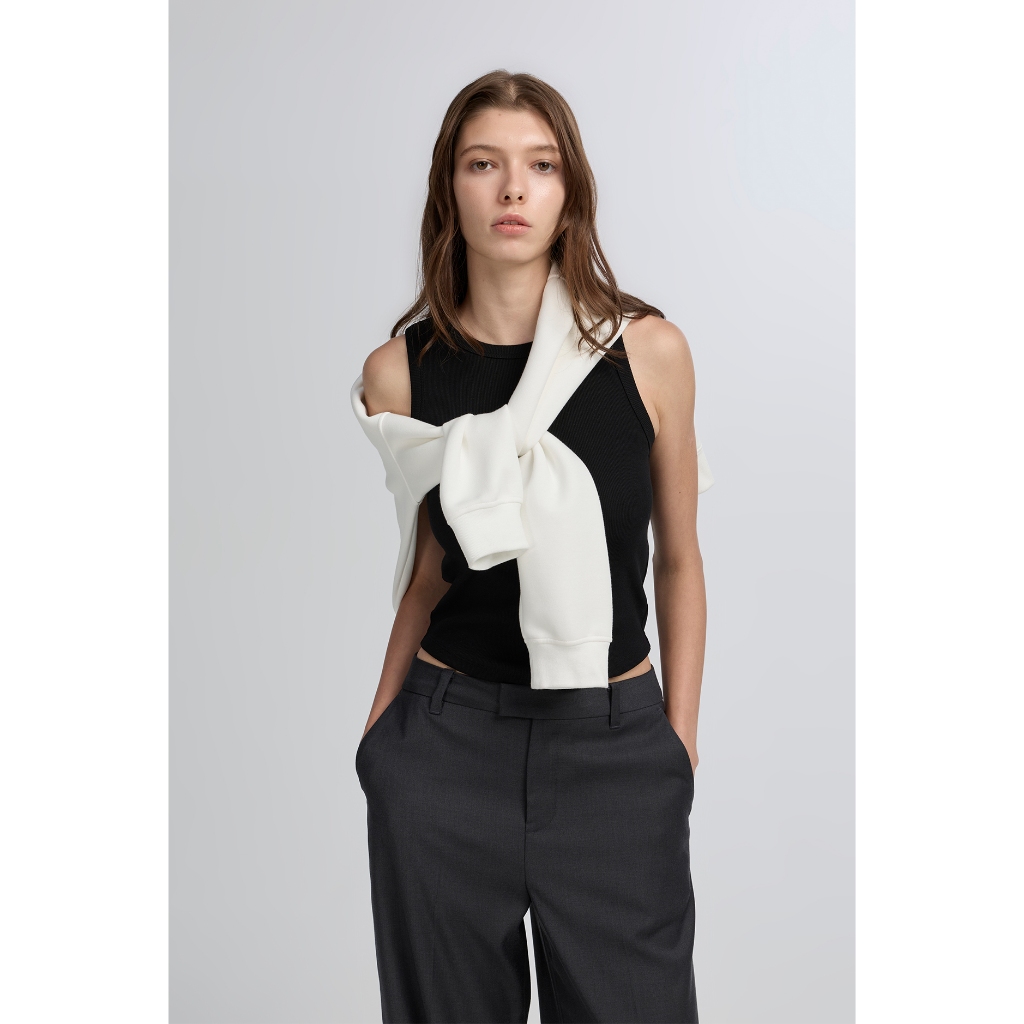 CC DOUBLE O SOLID TANK TOP ผู้หญิง เสื้อกล้ามสีพื้น รุ่น O26WGWA030 (AW26 #P2)