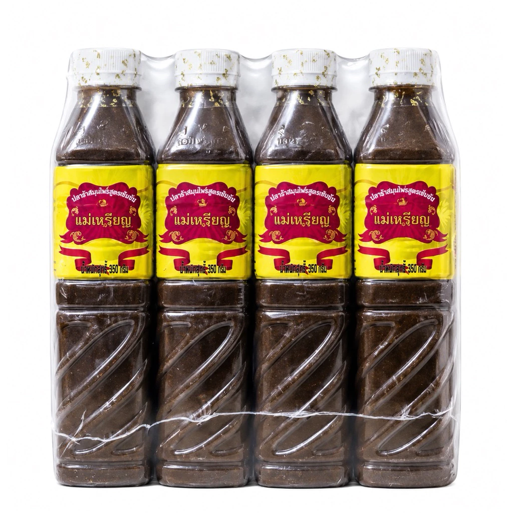 ปลาร้าแม่เหรียญ 330ml ปลาร้าแซ่บ 6 ขวดของแท้