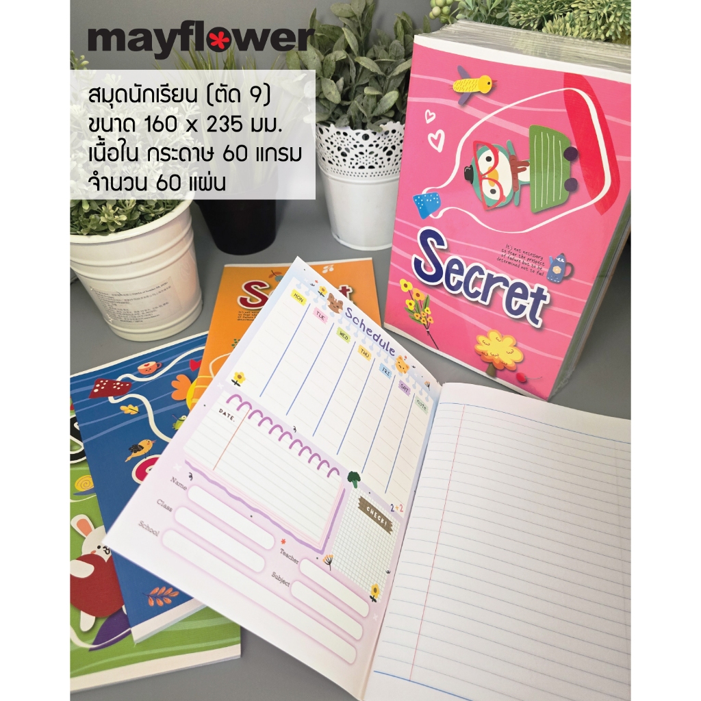 Mayflower دفاتر مدرسية (عبوة) — صورة 2