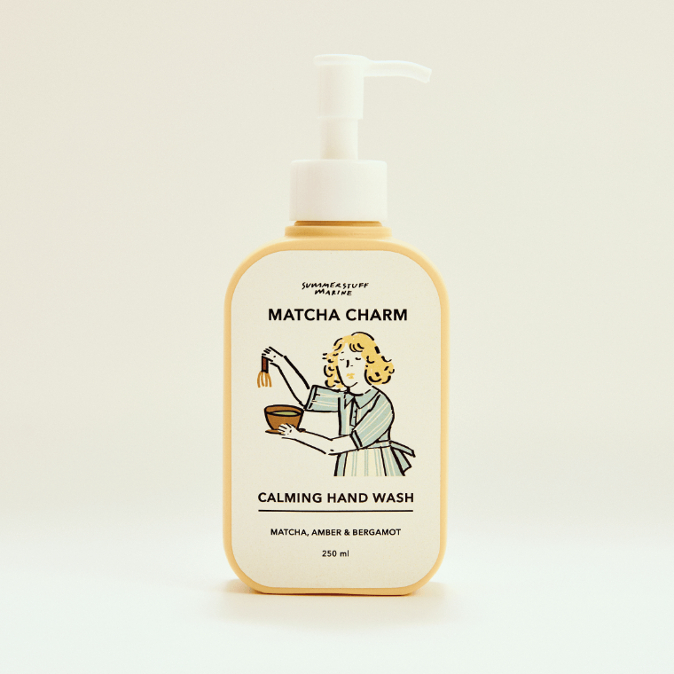 Summerstuff.marine - CALMING HAND WASH กลิ่น MATCHA CHARM (250 ml) เจลล้างมือ ครีมล้างมือ