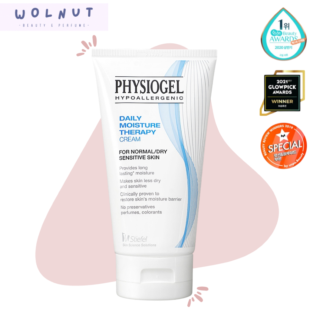 ( ฉลากไทย) Physiogel Daily Moisture Therapy Cream For Normal/Dry Sensitive Skin 150ml | 75ml