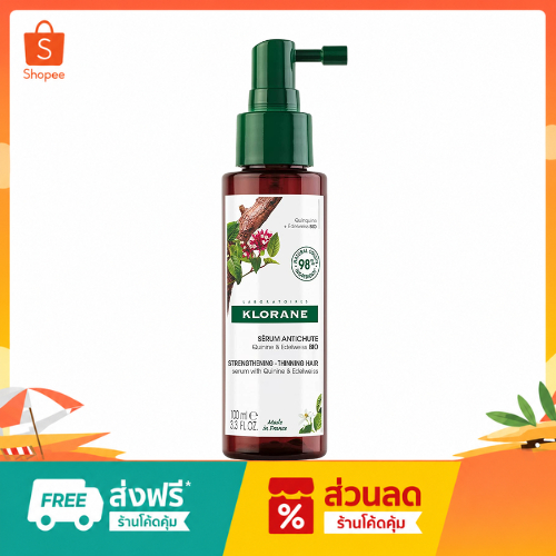 Klorane Serum Fortifiant Cheveux เซรั่มบำรุงผม โครแรน ทำให้ผมแข็งแรง ขนาด 100 ml