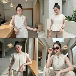 เสื้อผ้าฝ้ายผู้หญิง สไตล์มินิมอล ผ้าสีธรรมชาติ ผ้าสวยใส่สบาย