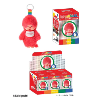 (พร้อมส่ง กทม.แมสได้) กล่องจุ่มพวง Monchhichi colorful fantasy มีตัวซีเคล็ดให้ลุ้น กด*6 ส่งยก box 🌈🔥