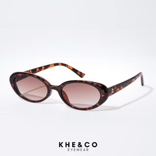 KHE&CO | Weekender แว่นกันแดดUV400 ทรงรี น้ำหนักเบา สบาย ส่งพร้อมซองหนัง+ผ้าเช็ดเลนส์