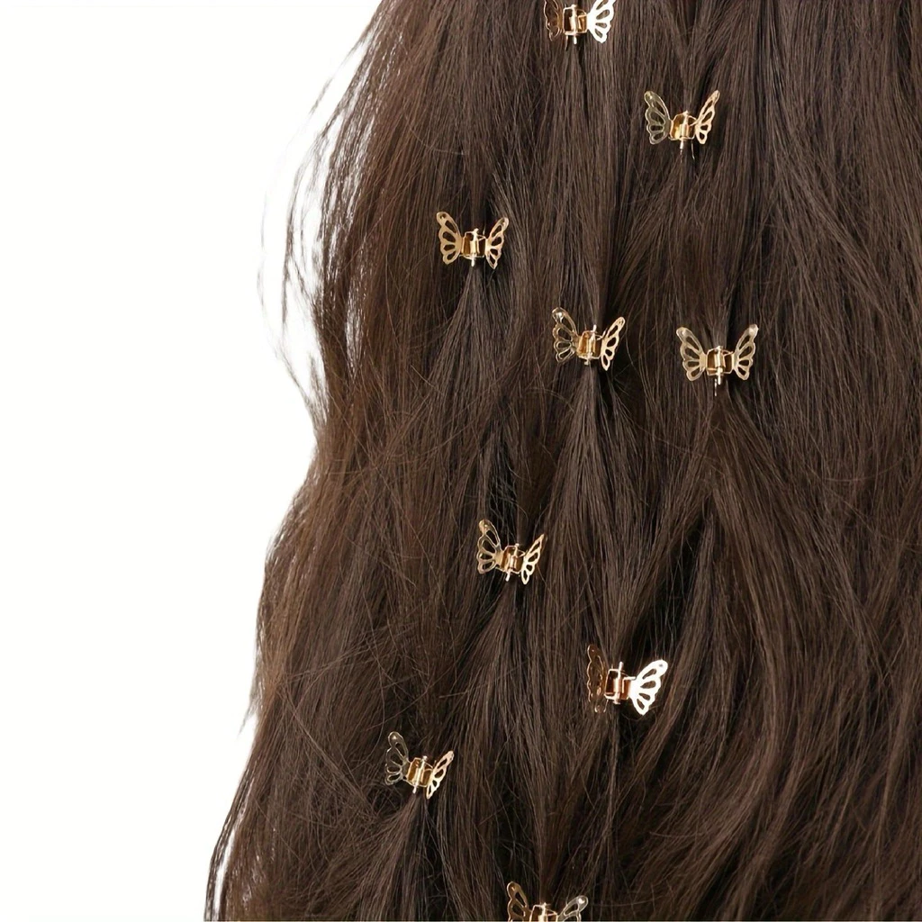 กิ๊บติดผ้าคลุมผม กิ๊ฟติดผม ลายผีเสื้อ กิ๊บติดฮิญาบ Mini Butterfly Hijab Clip เครื่องประดับฮิญาบ