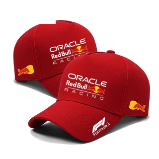 🧢 【หมวกแก๊ป】 Hat/ F1 1 Red Bull Racing Custom Motorcycle Fan and Baseball Fan Hats Izumi Cal Sun Visor Baseball Hat