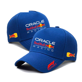 🧢 【หมวกแก๊ป】 Hat/ F1 1 Red Bull Racing Custom Motorcycle Fan and Baseball Fan Hats Izumi Cal Sun Visor Baseball Hat