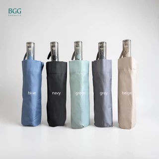 BGG UPF50+ Windroof Auto ร่มพับกลับด้านอัตโนมัติ กันลมโครงไฟเบอร์กลาส 10 ก้าน แกนร่มกันดีดกลับ ขนาดใหญ่ 25 นิ้ว (AT0074)